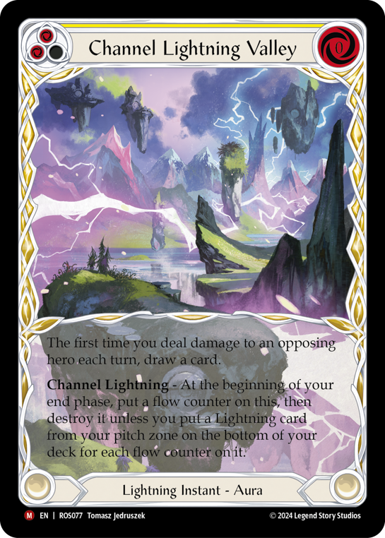 Channel Lightning Valley - Spellvoid - FaB Card Search