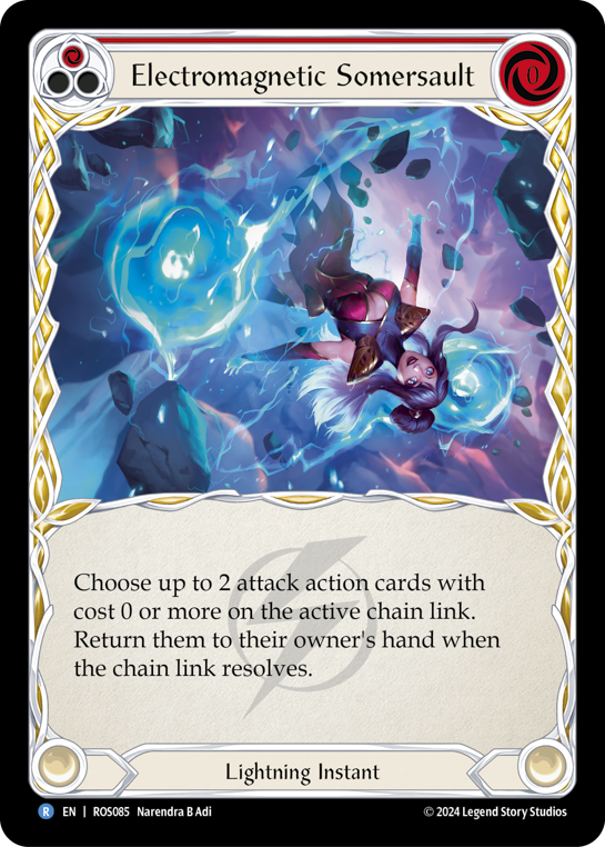 Electromagnetic Somersault - Spellvoid - FaB Card Search