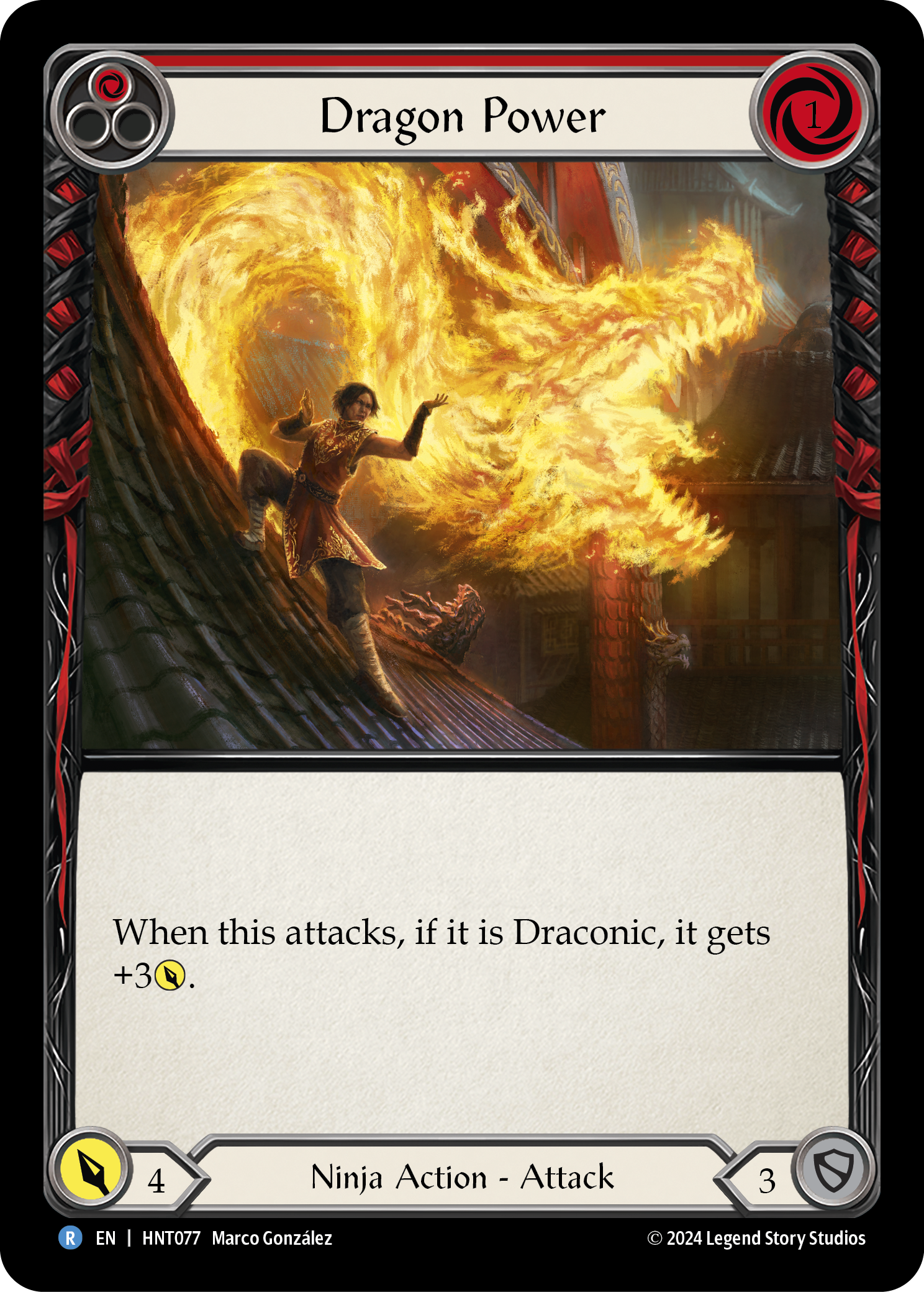 Card image of Dragon Power (Red)