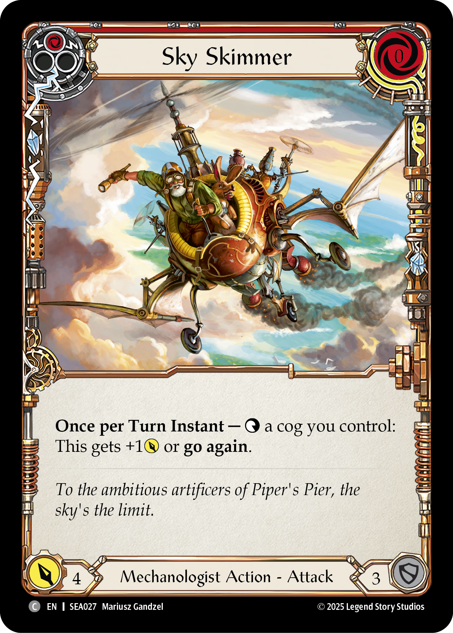 Card image of Sky Skimmer (Red)