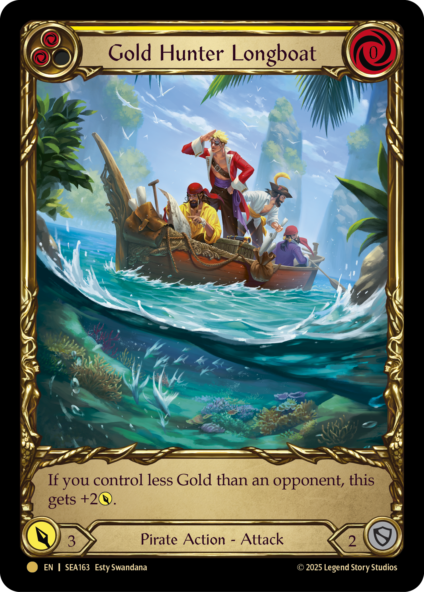 Gold Hunter Longboat