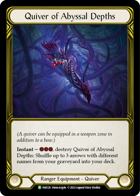 Image of the card for Quiver of Abyssal Depths