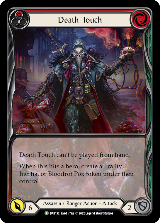 Image of the card for Death Touch (Red)