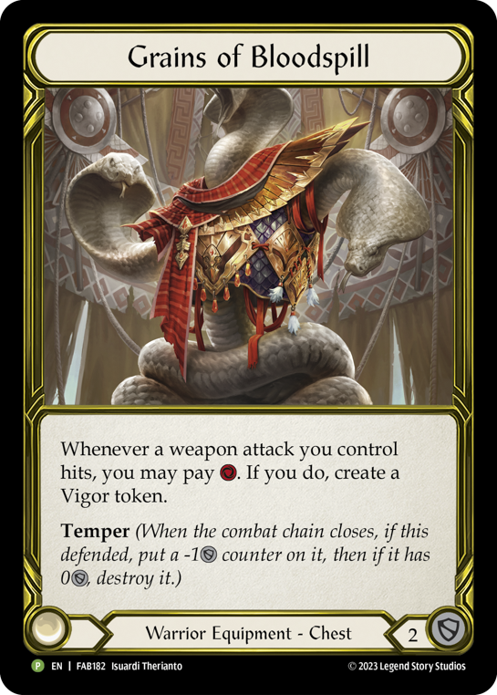 Image of the card for Grains of Bloodspill