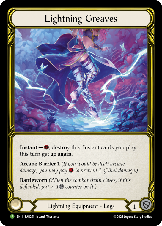 Card image of Lightning Greaves