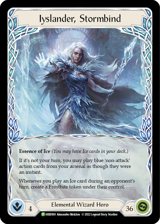 Image of the card for Iyslander, Stormbind