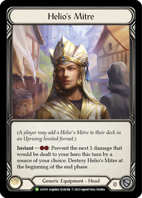 Card image of Helio's Mitre