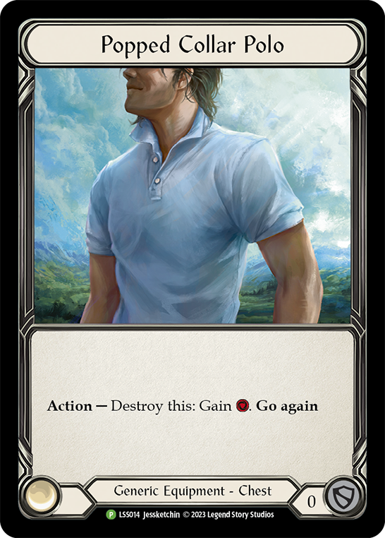 Popped Collar Polo