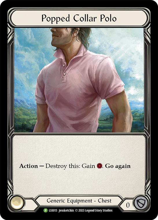 Popped Collar Polo