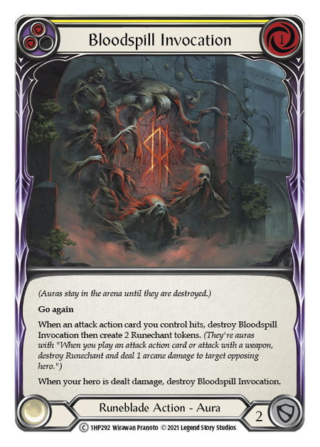 Bloodspill Invocation - Spellvoid - FaB Card Search