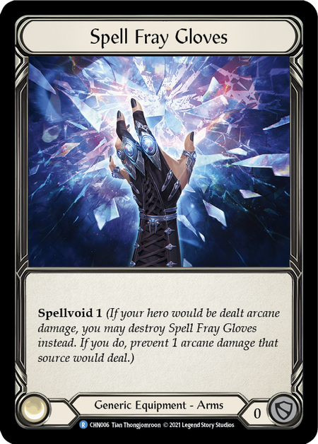 Image of the card for Spell Fray Gloves