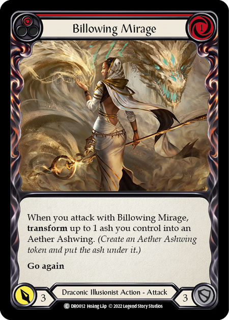 Image of the card for Billowing Mirage (Red)