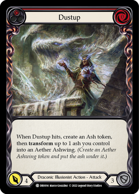 Image of the card for Dustup (Red)