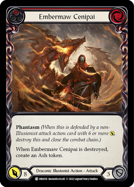 Card image of Embermaw Cenipai (Red)