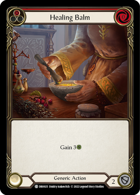 Image of the card for Healing Balm (Red)