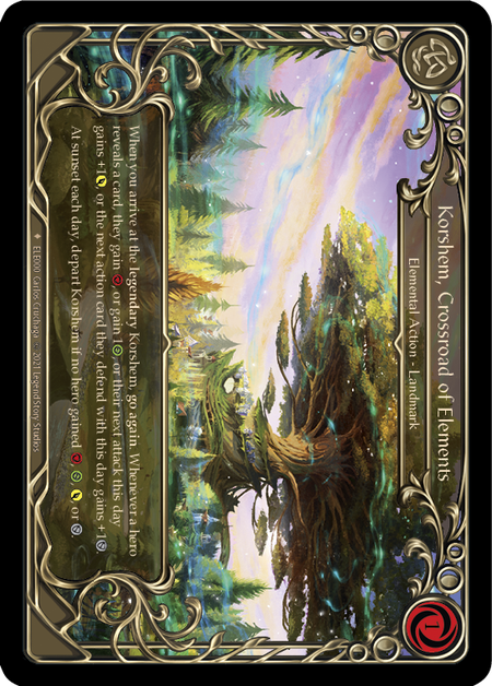 Card image of Korshem, Crossroad of Elements