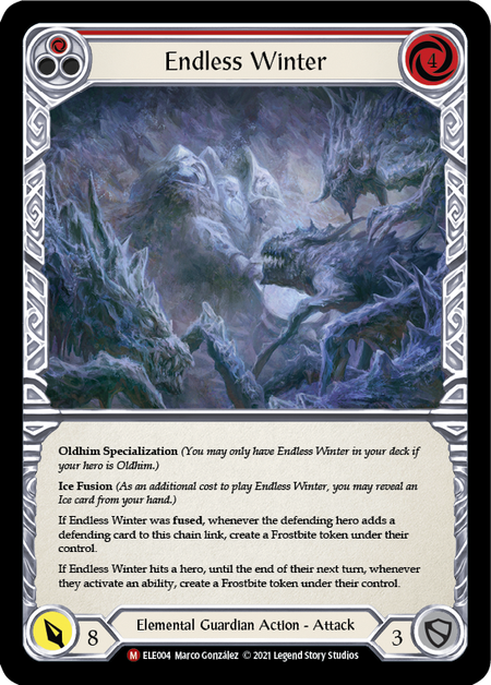 Card image of Endless Winter (Red)