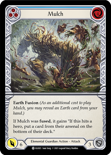 Card image of Mulch (Blue)