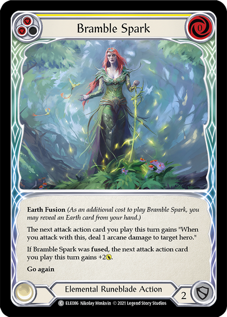 Card image of Bramble Spark (Yellow)