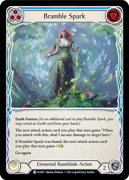 Card image of Bramble Spark (Blue)