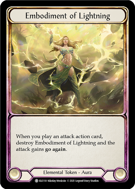 Card image of Embodiment of Lightning