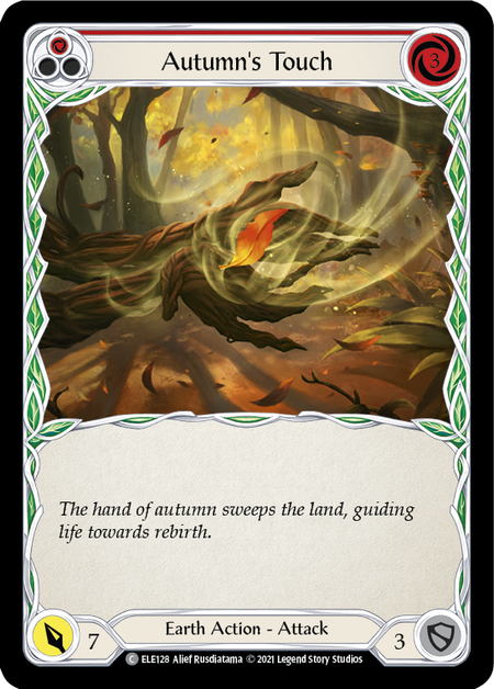 Card image of Autumn's Touch (Red)