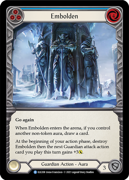 Image of the card for Embolden (Blue)