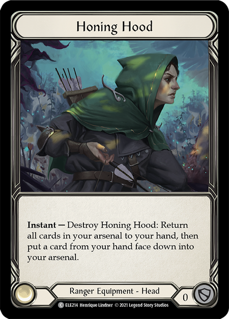 Image of the card for Honing Hood