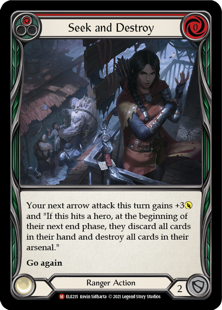 Card image of Seek and Destroy (Red)