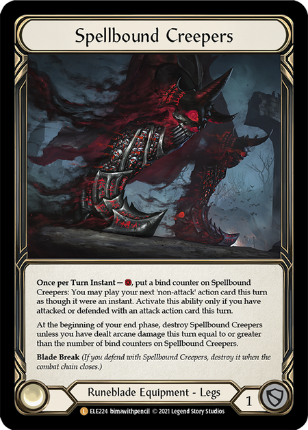 Image of the card for Spellbound Creepers