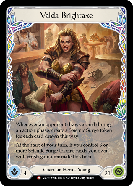 Card image of Valda Brightaxe