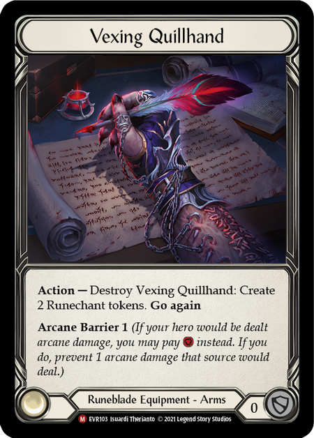 Image of the card for Vexing Quillhand