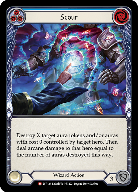 Card image of Scour (Blue)