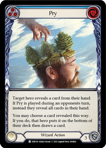 Card image of Pry (Blue)