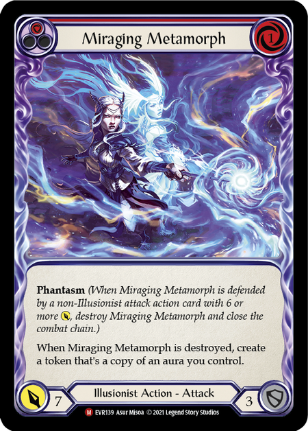 Image of the card for Miraging Metamorph (Red)