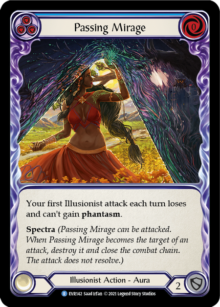 Card image of Passing Mirage (Blue)