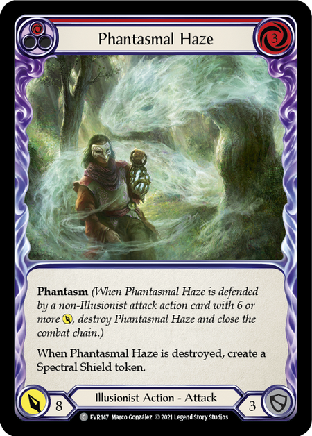 Image of the card for Phantasmal Haze (Red)