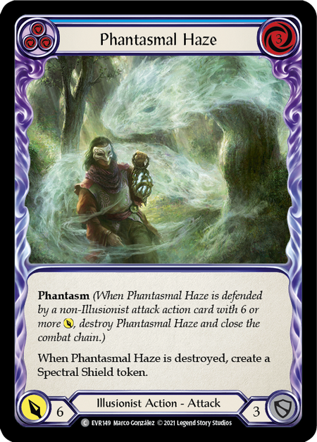 Card image of Phantasmal Haze (Blue)