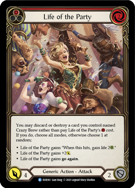 Card image of Life of the Party (Red)