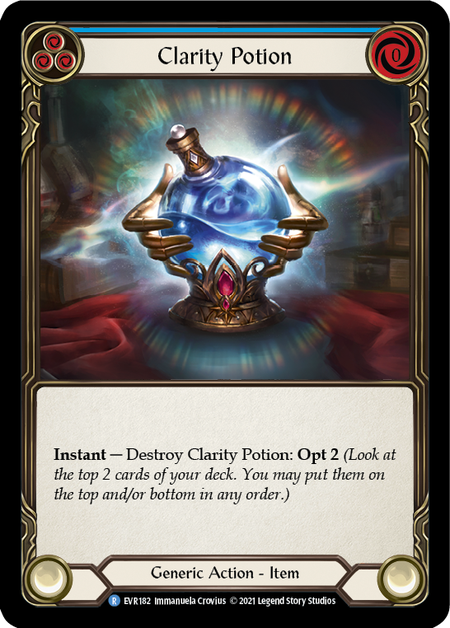 Card image of Clarity Potion (Blue)