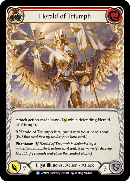 Card image of Herald of Triumph (Red)