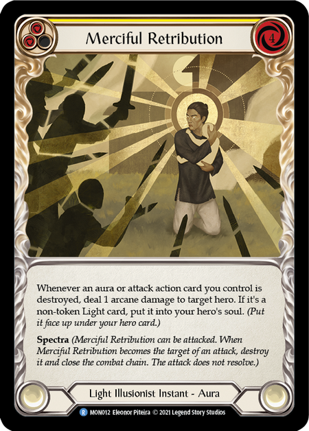 Card image of Merciful Retribution (Yellow)