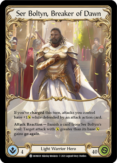 Image of the card for Ser Boltyn, Breaker of Dawn