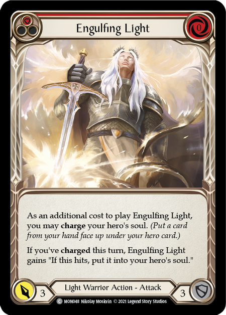 Image of the card for Engulfing Light (Red)