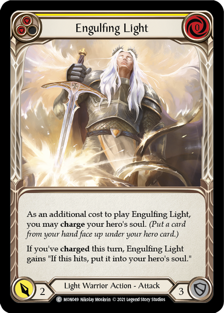 Card image of Engulfing Light (Yellow)