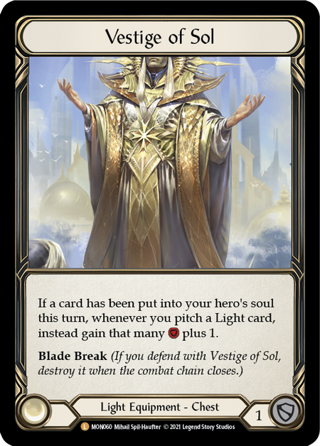 Card image of Vestige of Sol