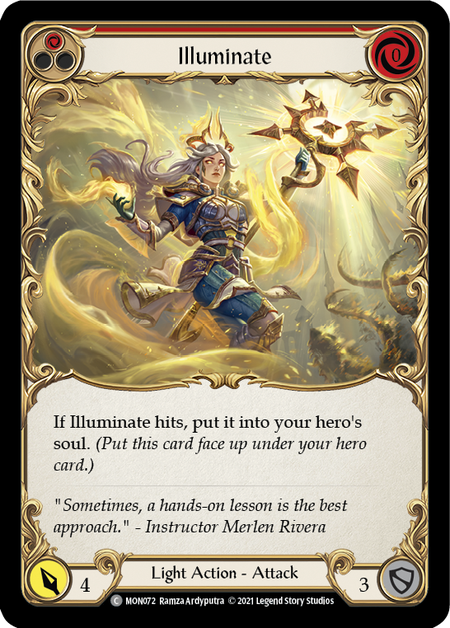 Card image of Illuminate (Red)