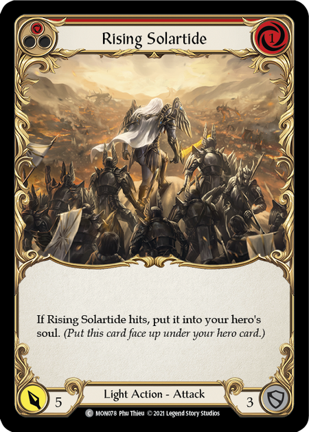 Card image of Rising Solartide (Red)