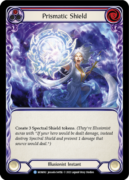 Image of the card for Prismatic Shield (Red)