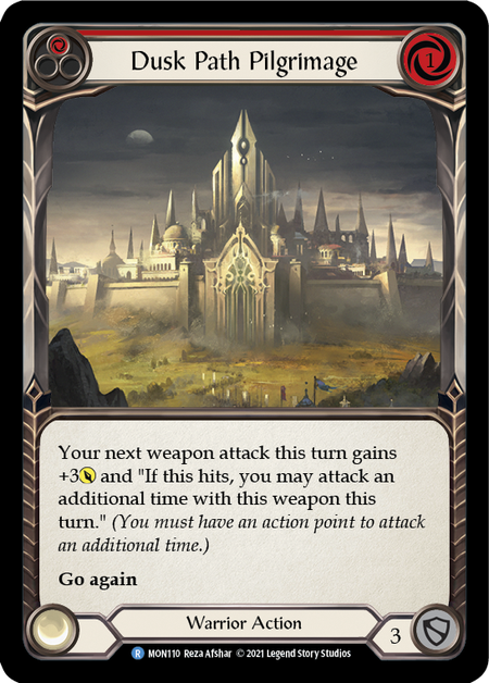 Card image of Dusk Path Pilgrimage (Red)